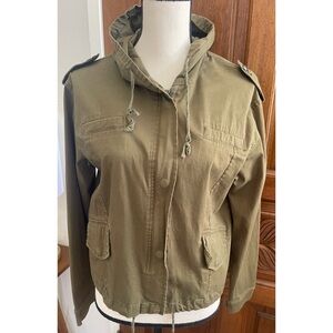 Brandy Melville Khaki Utility Jacket